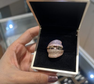 انگشتر طرح طلا ژورنالی 💍🤩