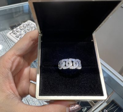 انگشتر نقره جواهر کارتیه 💍💎🤤