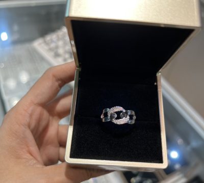 انگشتر نقره جواهر کارتیه 💍💎