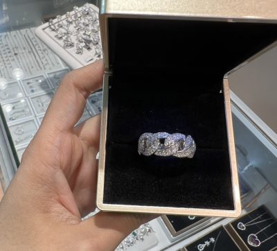 انگشتر نقره جواهر کارتیه لوکس 🤤👌💎💍