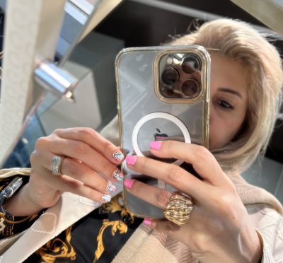 انگشتر طرح طلا ژورنالی بدون نگین 🫶