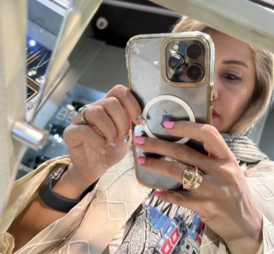 انگشتر طرح طلا ژورنالی 🤩