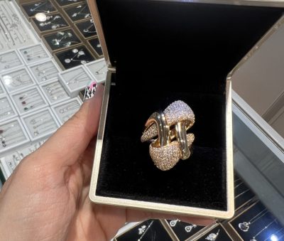 انگشتر طرح طلا ژورنالی  لوکس 🤌🤩💍