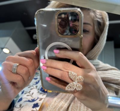 انگشتر طرح طلا پروانه 🦋🤩