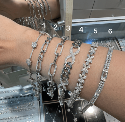 شیک ترین دستبند های نقره جواهر ایتالیایی 💎🤤