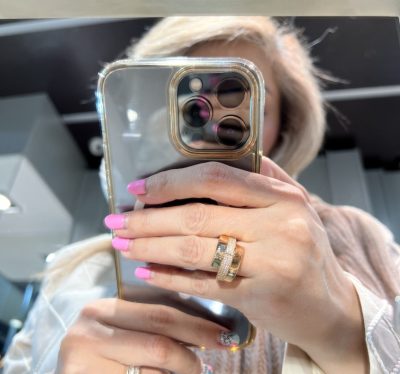 انگشتر طرح طلا ژورنالی 🤌💍