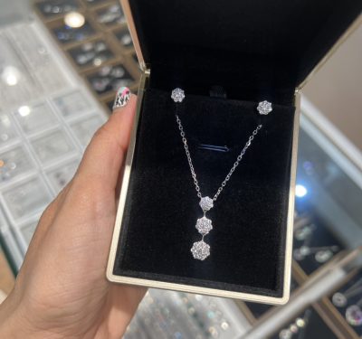 نیمست نقره جواهر فلاور 🤌🤤🌸