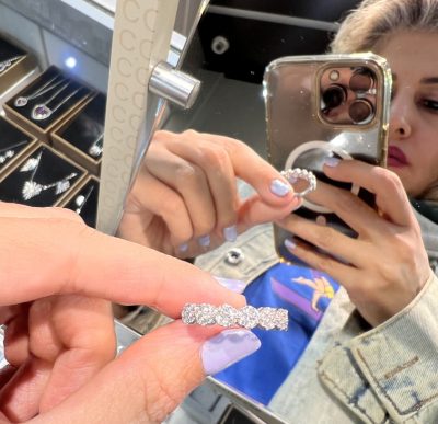 انگشتر نقره جواهر فلاور 🤌🌸🌸