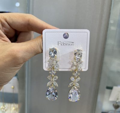 گوشواره طرح طلا ژورنالی 🤌🤩