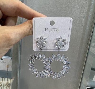 گوشواره طرح جواهر ژورنالی 💎