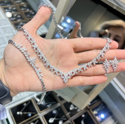 سرویس نقره جواهر لوکس مارکیز 🤌💎