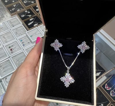 نیمست نقره جواهر کانزیت 🩷🩷