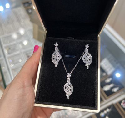 نیمست نقره جواهر خاص 🤤💎🤌