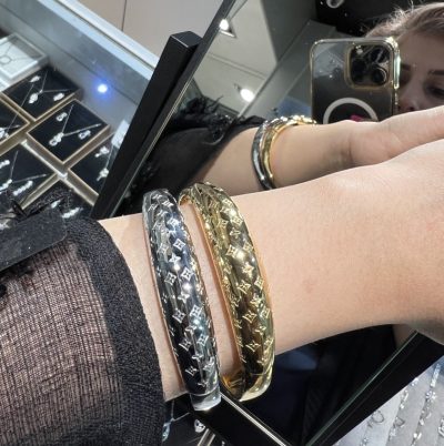 بنگل های تمام استیل  لوییس ویتان🤤🤌🤩