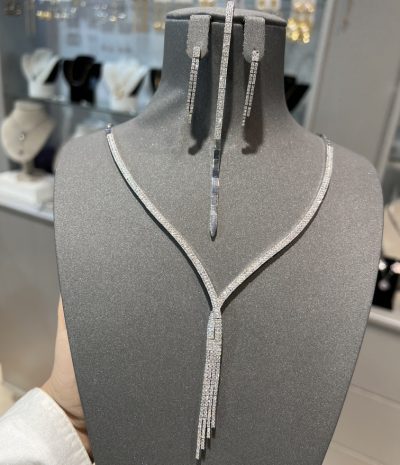 سرویس نقره جواهر لوکس  تنیسی 💎