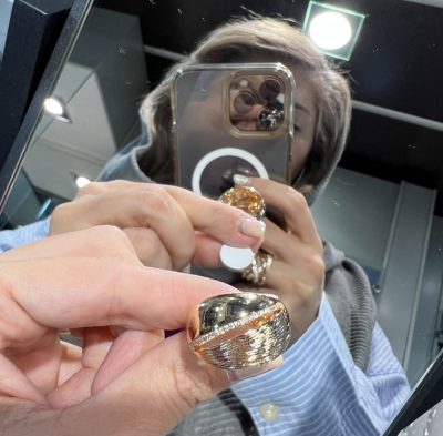 انگشتر طرح طلا خاص 🤩