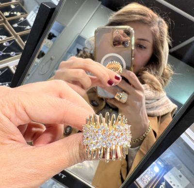 انگشتر طرح طلا لونکس 🫶🤩💍