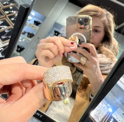 انگشتر طرح طلا لوکس 3 🫶💍🤩