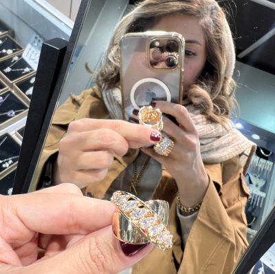 انگشتر طرح طلا لوکس  مارکیز لیما 🫶💍🤩