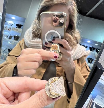 انگشتر طرح طلا  لوکس 5 💍🤌