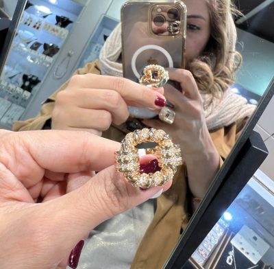 انگشتر طرح طلا لوکس 🫶