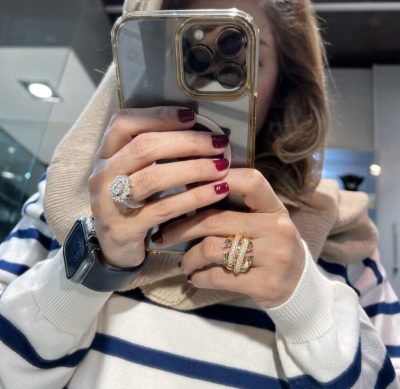 انگشتر طرح طلا تیفو  ✌️🤩