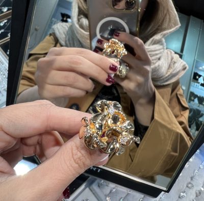 انگشتر طرح طلا خاص فلاور 🌸🌸🌸