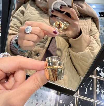 انگشتر طرح طلا خاص و لوکس 🫶