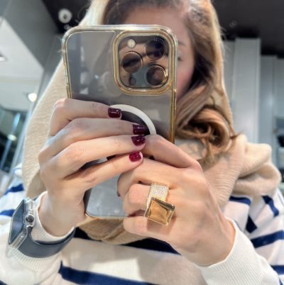 انگشتر طرح طلا لورن🫶🤩