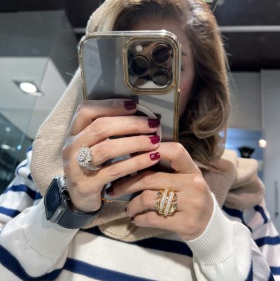 انگشتر طرح طلا تیفو 🫶