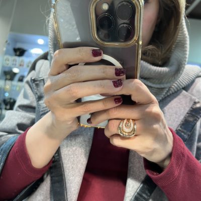 انگشتر طرح طلا دلبر 🫶