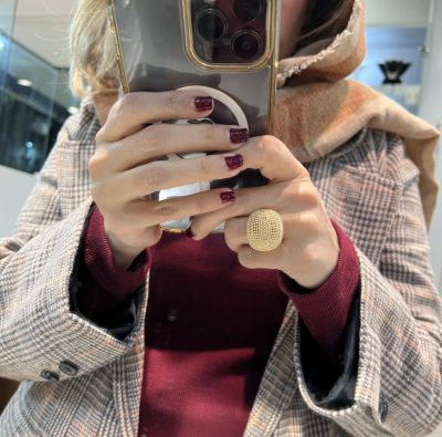 انگشتر طرح طلا خاص 🫶