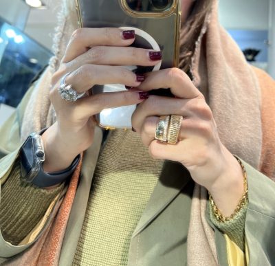 انگشتر طرح طلا ربکا  🫶🤩