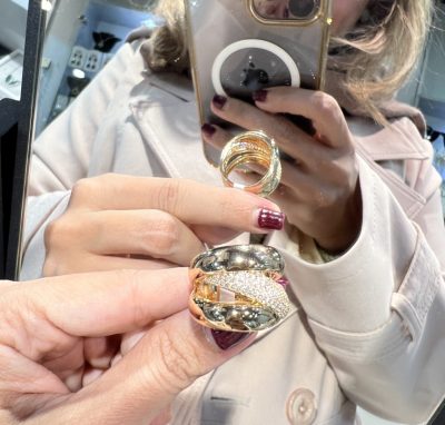 انگشتر طرح طلا لوکس 🫶