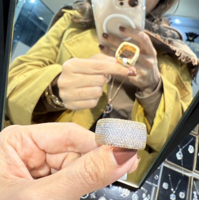 انگشتر طرح طلا فوق لوکس 🥰🤩