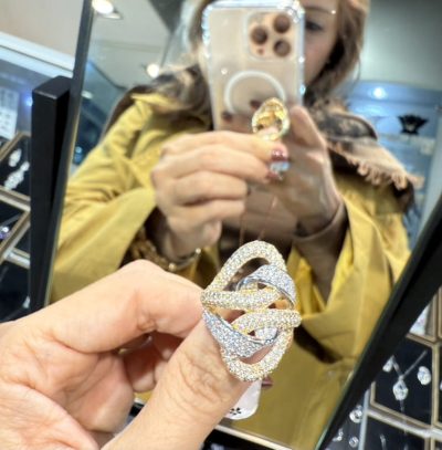 انگشتر طرح طلا لوکس 👌🫶