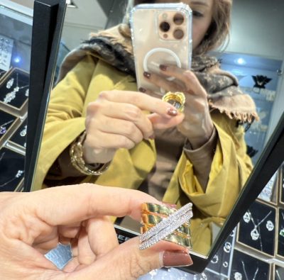 انگشتر طلا لوکس و شیک 👌🤩🫶