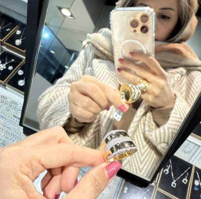 انگشتر طرح طلای خیلی لوکس ✨🤩