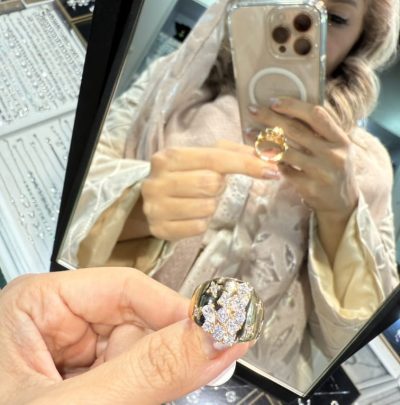 انگشتر طرح طلا star 🥹🤩