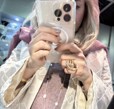 انگشتر طرح طلا فوق لوکس بالریا🤌🫶🤩