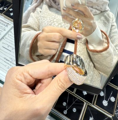 انگشتر طرح طلا5🥹💍