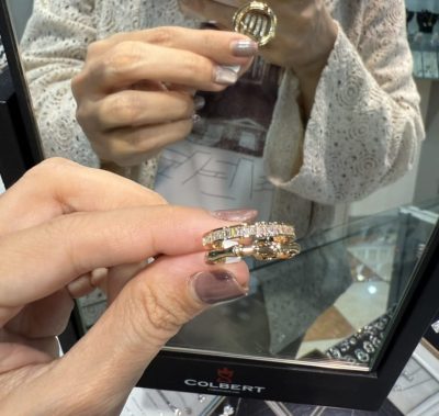 انگشتر طرح طلا جذاب 2🤩😘