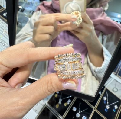 انگشتر طرح طلا لوکس پورتوفینو👌💍