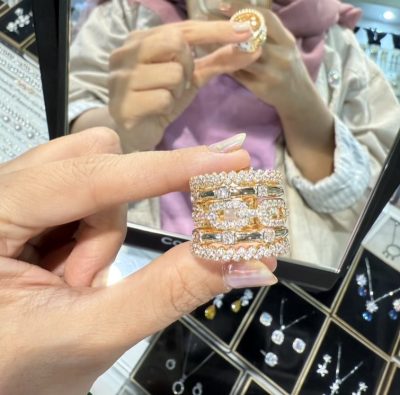 انگشتر طرح طلا پورتوفینو🤩💍👌