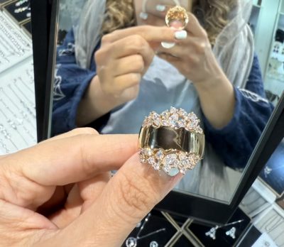 انگشتر طرح طلا فوق لوکس مارکیز 💎🤌🤩