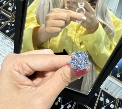 انگشتر طرح جواهر لوکس💍💎🤍