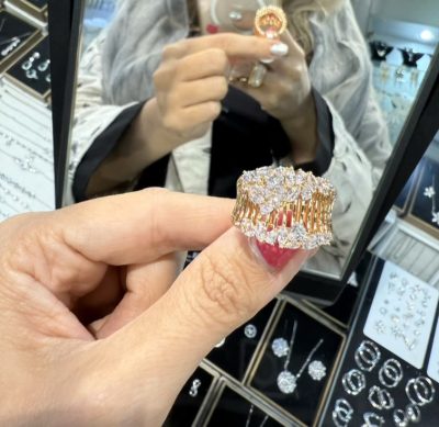 انگشتر طرح طلا لوییس👌🤩