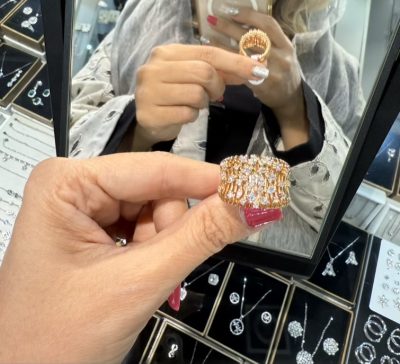 انگشتر طرح طلا بالیا ✨👌👌