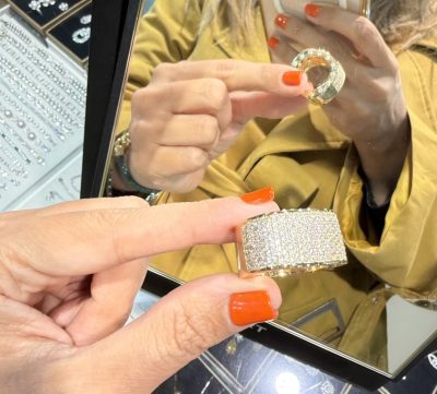 انگشتر طرح طلا بو. لگاری 👌