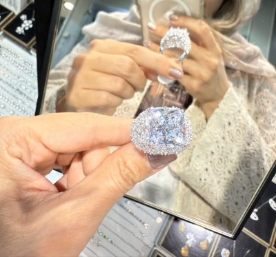 انگشتر طرح جواهر لوکس🤤💎💍